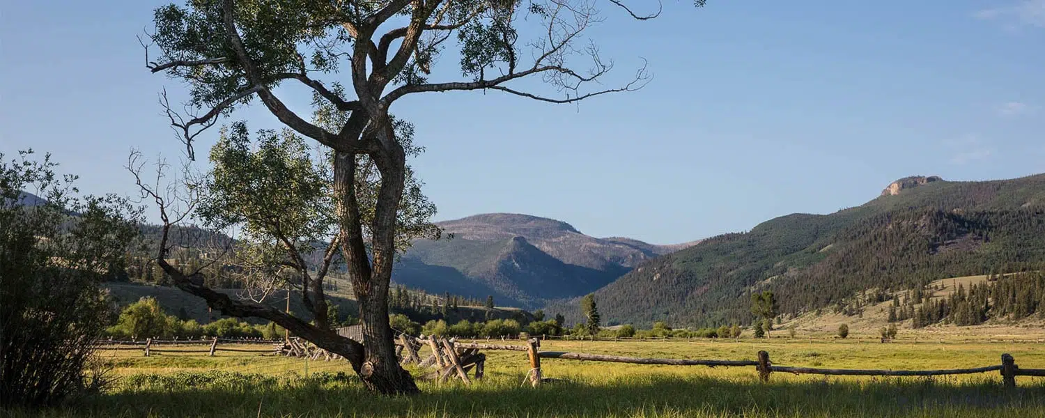 Scenic 4UR dude ranch view
