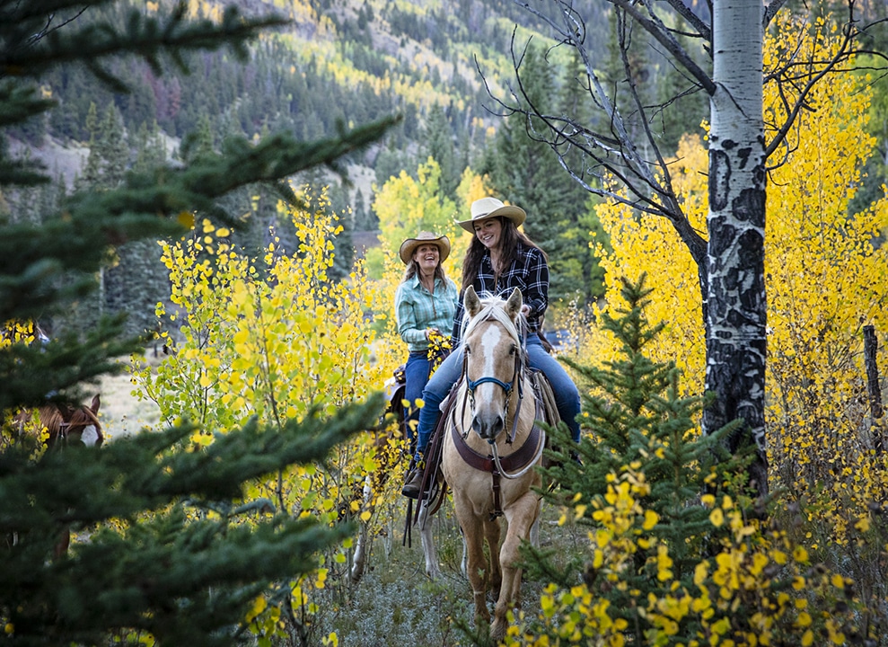 Horseback Riding at 4UR Ranch in Creede CO