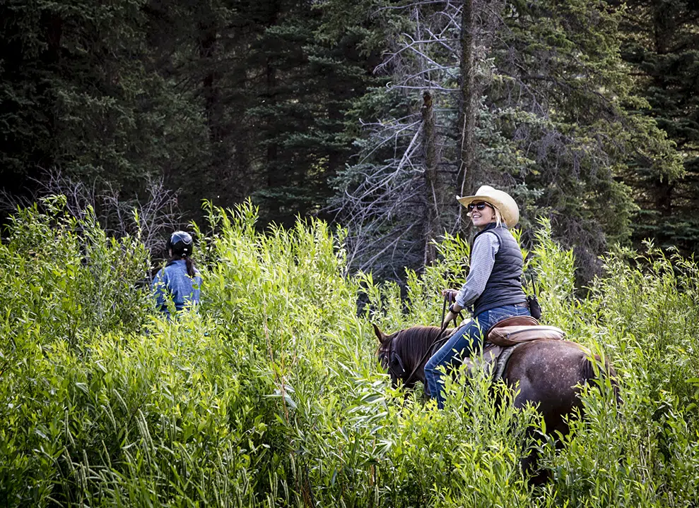 Horseback Riding at 4UR Ranch in Creede CO