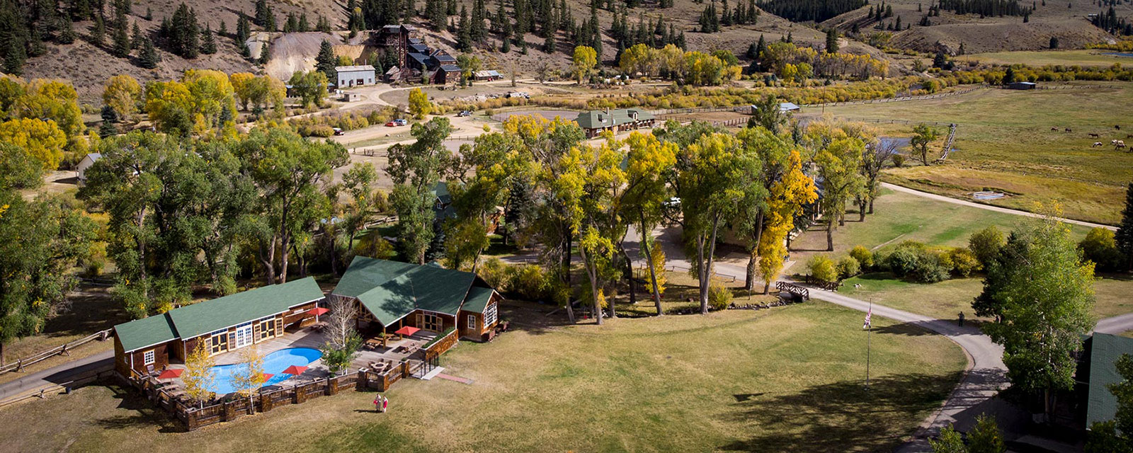 Ranch from drone