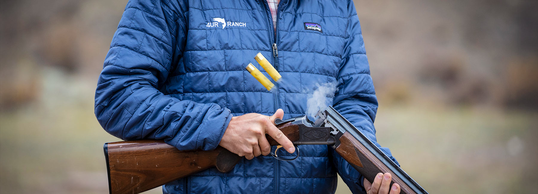 rifle, with shells