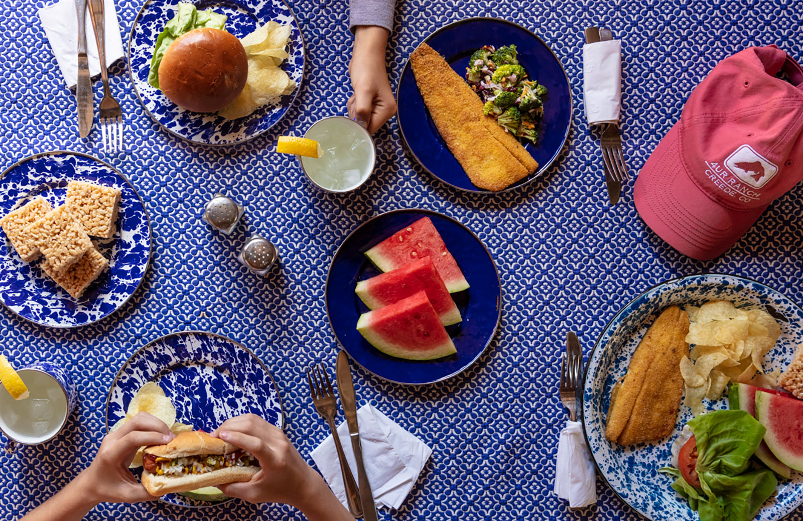 kids table of food